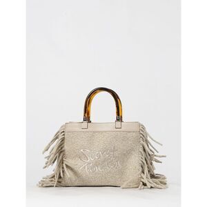 Secret Pon-Pon Handbag Woman Cream